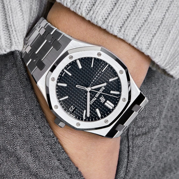 AP Stainless Steel Silver Luxury Watch – Brand Village