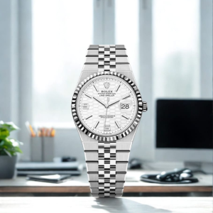 Silver Rolex – Land Dweller Luxury Watch