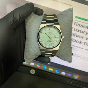 Tissot A+ Copy Manual Watch – Light Green Dial